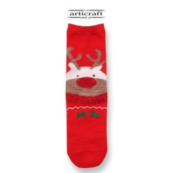 Χριστουγεννιάτικες Κάλτσες "Ταρανδάκι" (G461)