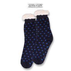 Κάλτσες - Παντόφλες με Επένδυση Γούνα και Αντιολισθητικό Πάτο (G655)