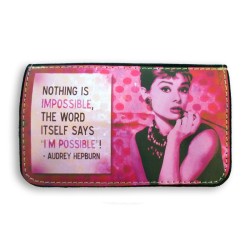 Καπνοθήκη με εκτύπωση "Audrey Hepburn" (Α630)