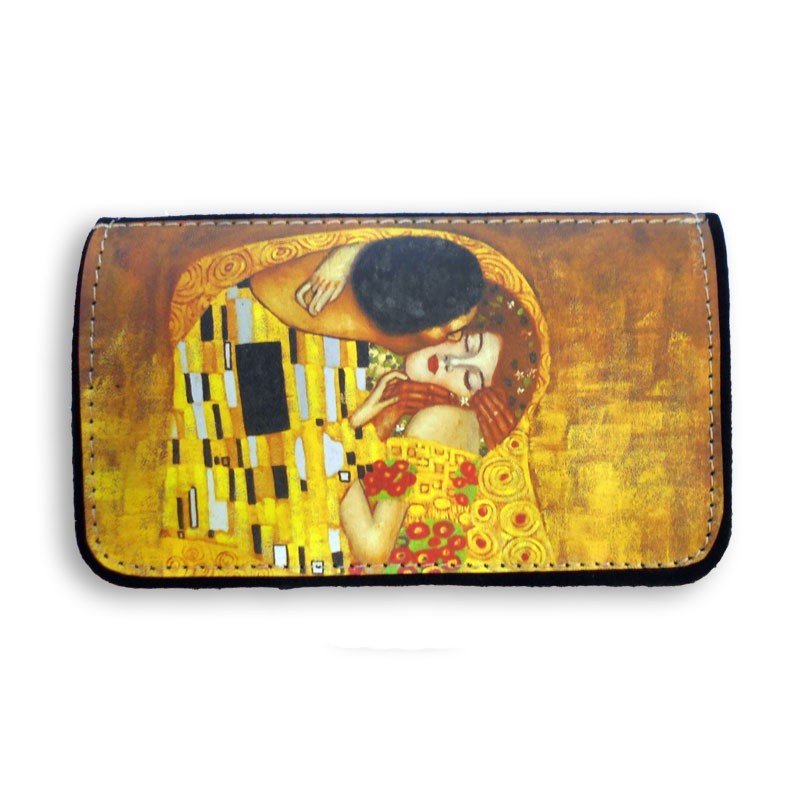 Καπνοθήκη με εκτύπωση "The Kiss - Gustav Klimt" (Α641)