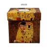 Κεραμική Κούπα 380ml, με σχέδιο "THE KISS Brown by Gustav Klimt" Artist Duo-Gift (G724)