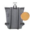 Σακίδιο SomerSault RollTop Burban με Κερωμένο Καμβά και Δέρμα (T230)