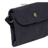Τσάντα adapt Body bag Burban με Κερωμένο Καμβά και Δέρμα (T234)