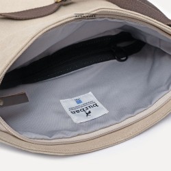 Τσάντα adapt Body bag Burban με Κερωμένο Καμβά και Δέρμα (T234)
