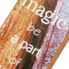 Χειροποίητος δερμάτινος σελιδοδείκτης "Let Magic", με εκτύπωση (D003)