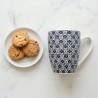 Κεραμική Κούπα 380ml με σχέδιο, "Pattern Flowers" (G780)