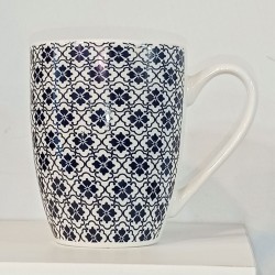 Κεραμική Κούπα 380ml με σχέδιο, "Pattern Flowers" (G780)