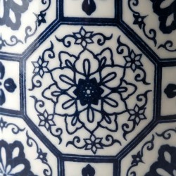 Κεραμική Κούπα 380ml με σχέδιο, "Pattern Big Flowers" (G781)