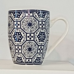 Κεραμική Κούπα 380ml με σχέδιο, "Pattern Big Flowers" (G781)