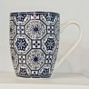 Κεραμική Κούπα 380ml με σχέδιο, "Pattern Big Flowers" (G781)