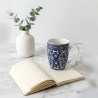 Κεραμική Κούπα 380ml με σχέδιο, "Paisley Pattern Flowers" (G782)