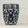 Κεραμική Κούπα 380ml με σχέδιο, "Paisley Pattern Flowers" (G782)
