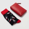 Κάλτσες Funky Socks "Lipsticks" (S006)