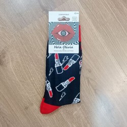 Κάλτσες Funky Socks "Lipsticks" (S006)