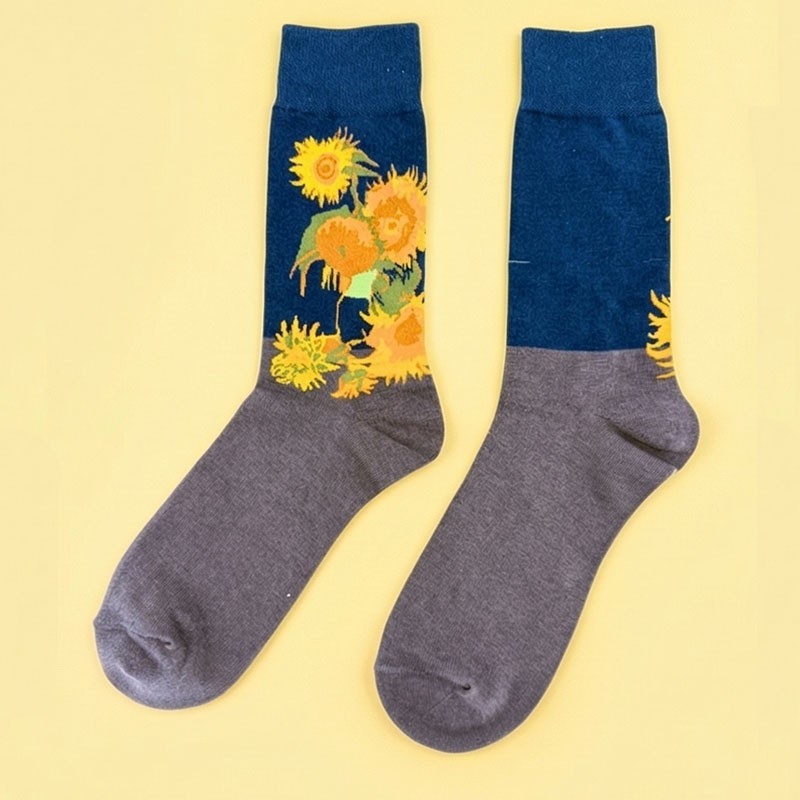 Κάλτσες Funky Socks "Six Sunflowers" (S008)