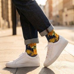 Κάλτσες Funky Socks "Six Sunflowers" (S008)