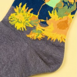 Κάλτσες Funky Socks "Six Sunflowers" (S008)