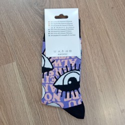 Κάλτσες Funky Socks "Purple Eye" (S011)