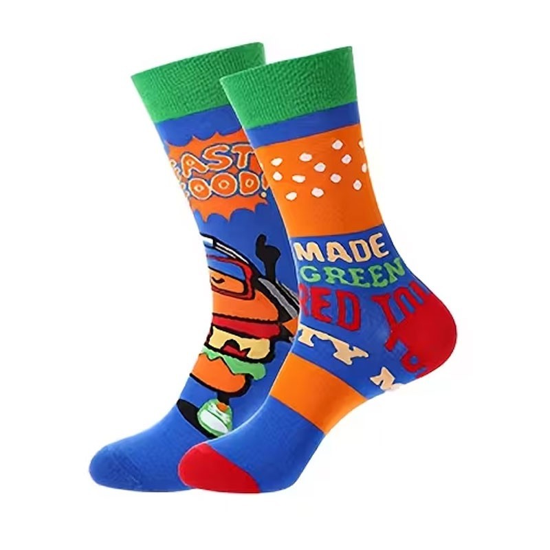 Κάλτσες Funky Socks "A homemade ..fresh ..tasty" (S015)