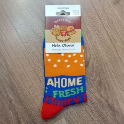 Κάλτσες Funky Socks "A homemade ..fresh ..tasty" (S015)
