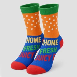 Κάλτσες Funky Socks "A homemade ..fresh ..tasty" (S015)