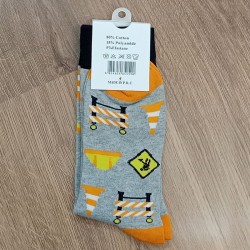 Κάλτσες Funky Socks "Road Works" (S020)