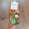 Κάλτσες Funky Socks "Flowers on peach" (S027)