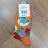 Κάλτσες Funky Socks "Flowers on peach" (S027)