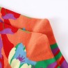 Κάλτσες Funky Socks "Flowers on peach" (S027)