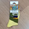 Κάλτσες Funky Socks "Yellow Mountain" (S035)