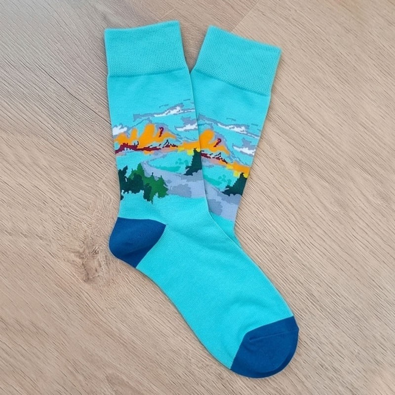 Κάλτσες Funky Socks "Τοπίο" (S038)