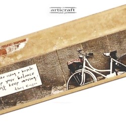 Ξύλινος σελιδοδείκτης "Bicycle" (G044)
