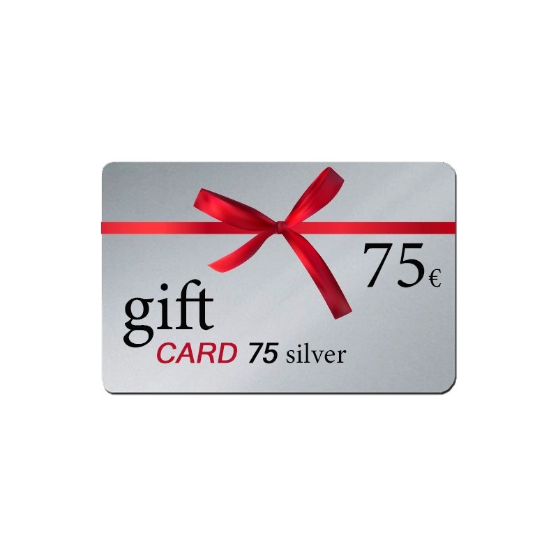 Δωροκάρτα Gift Card 75 silver