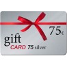 Δωροκάρτα Gift Card 75 silver